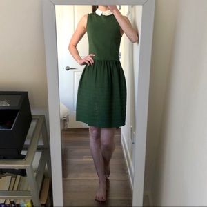 High Neck Collard Dress